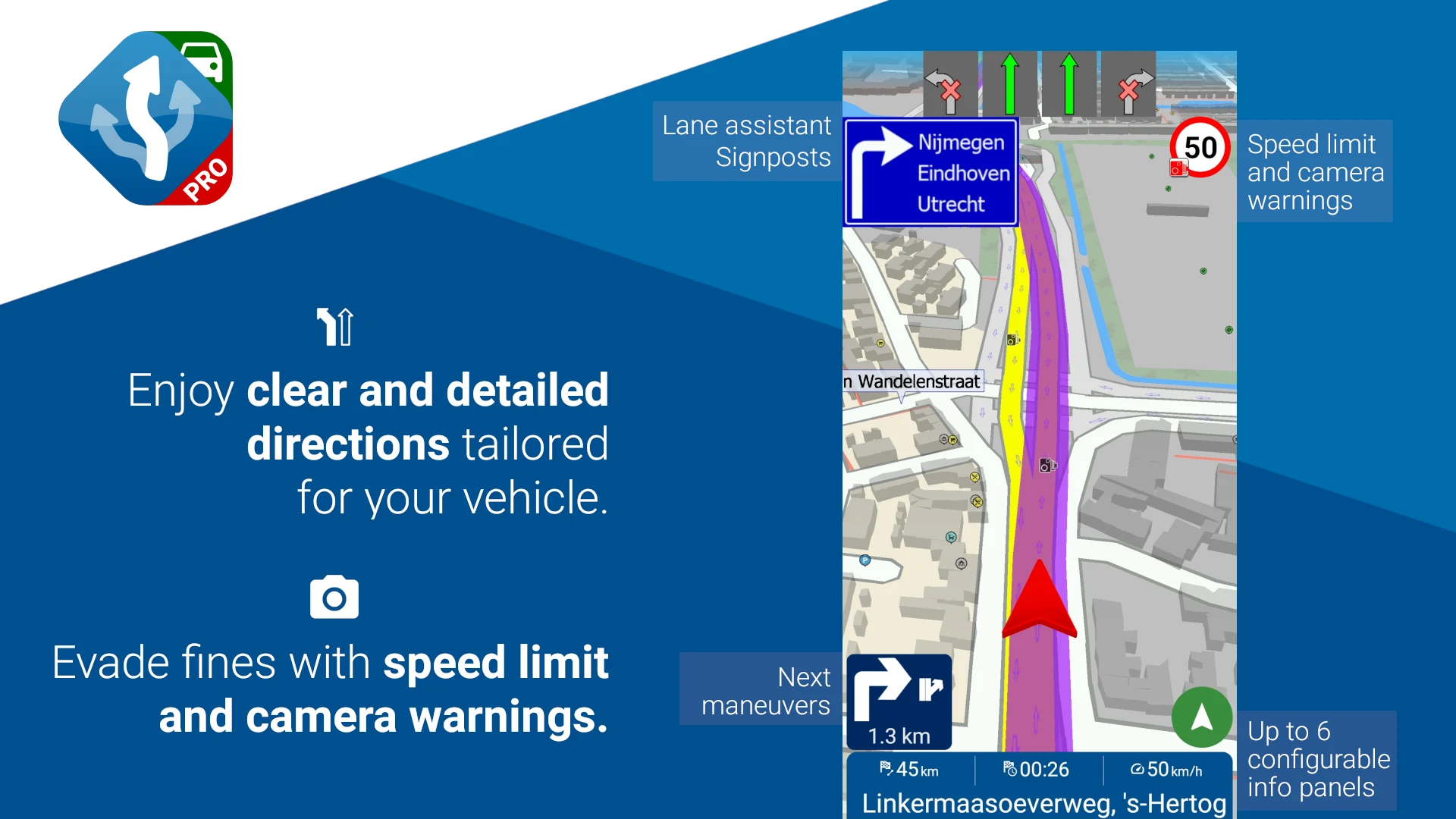 MapFactor Navigator Car Pro screenshot