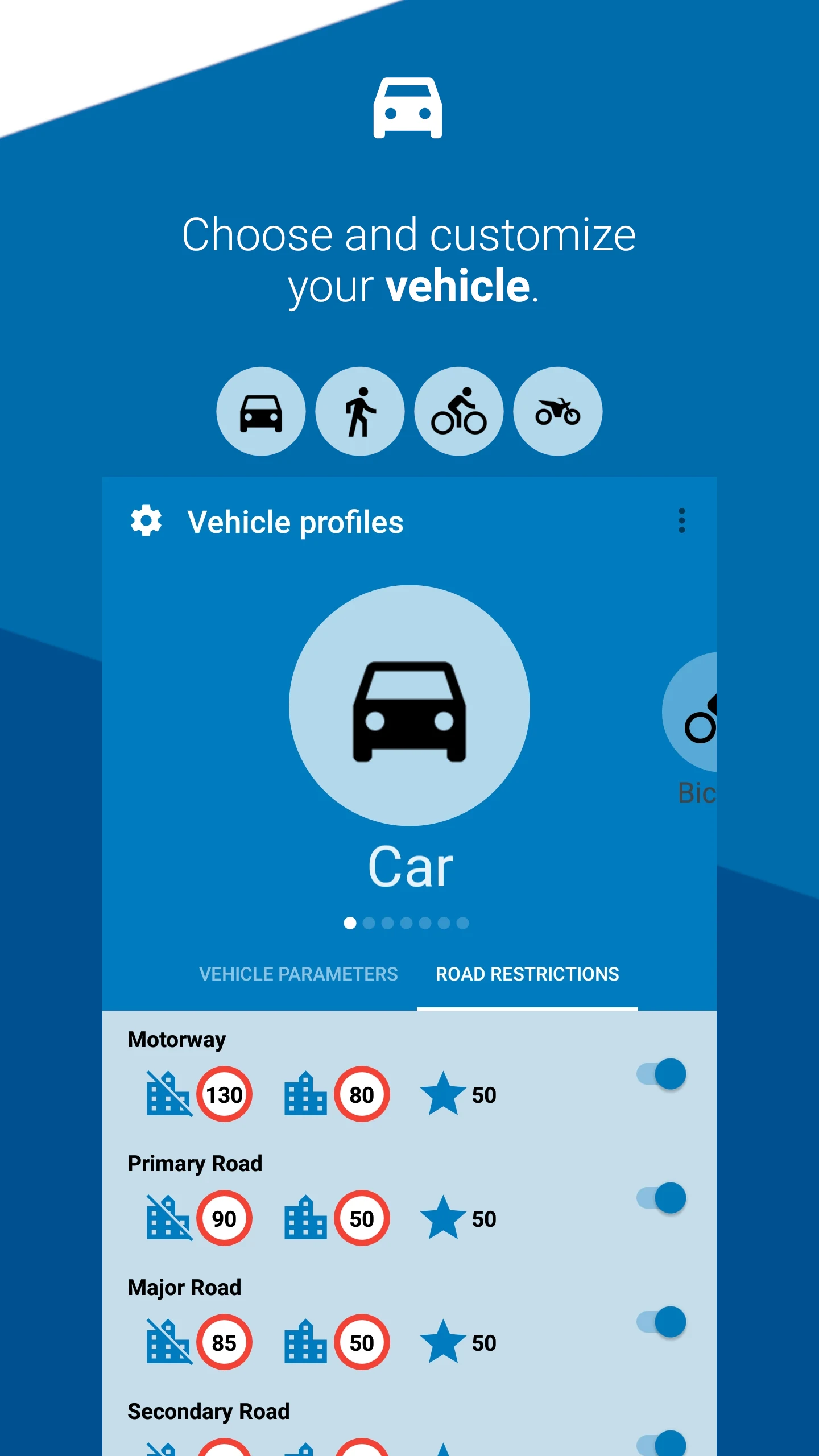 MapFactor Navigator Car Pro screenshot